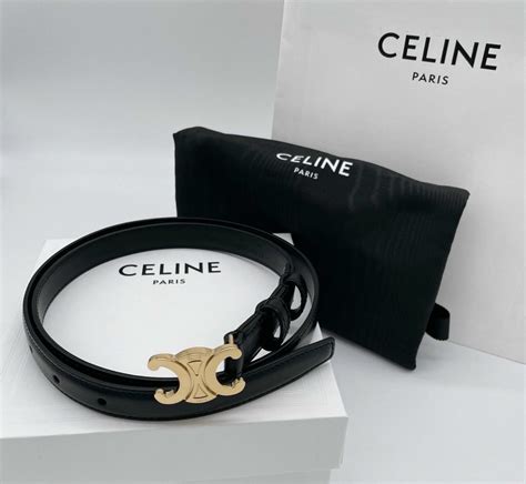 dây nịt celine|Dây nịt Celine Medium Cuir Triomphe Buckle With Collar Stud .